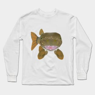 Northern Pike Fish Head Long Sleeve T-Shirt